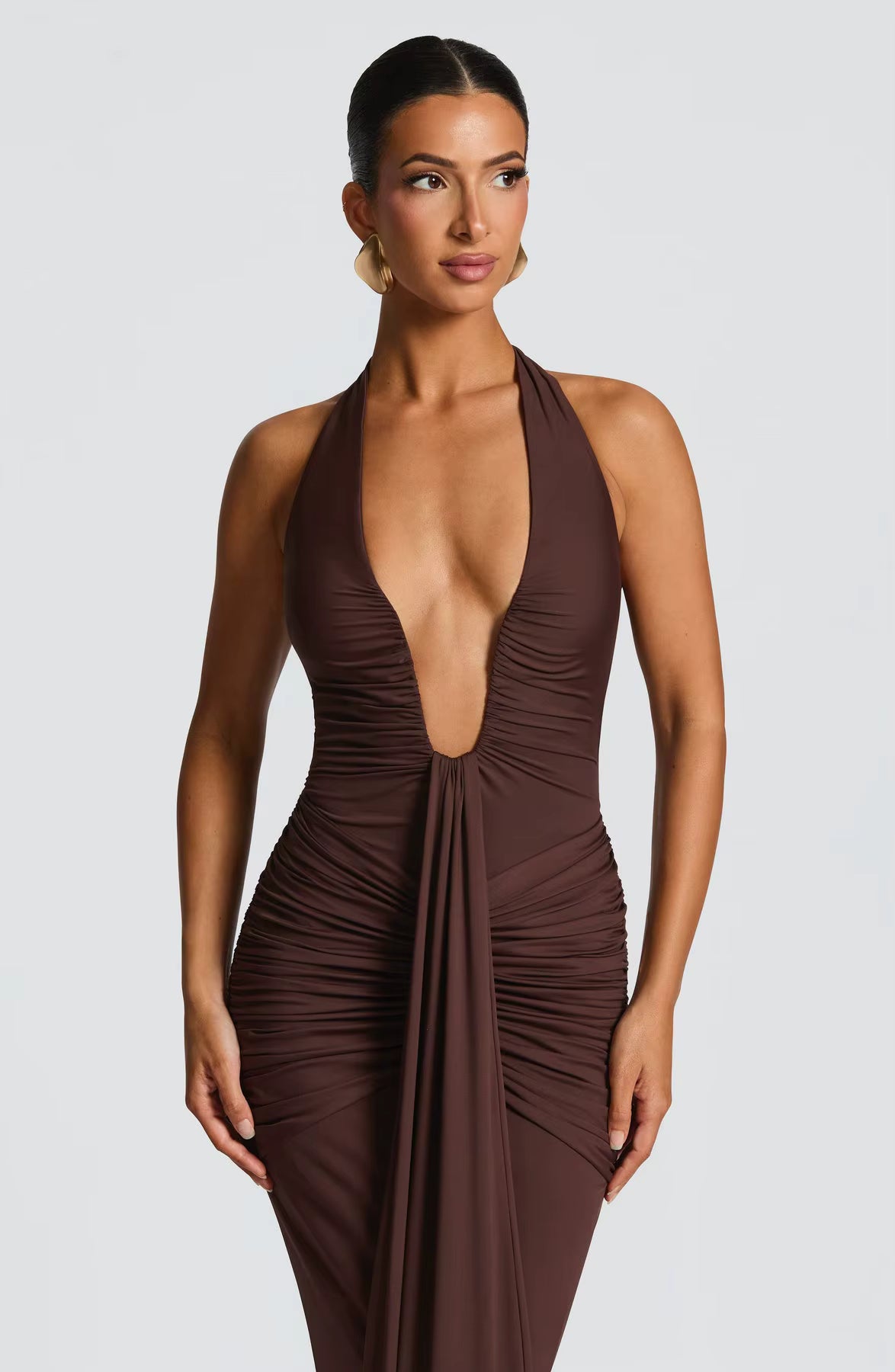 Sexy Deep V Mermaid Dress